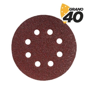 PACK 10 LIJAS 125MM GRANO 40 PARA MODELO BL0150 BLIM