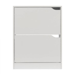 MUEBLE ZAPATERO NORDIC BLANCO 2 PUERTAS HBS