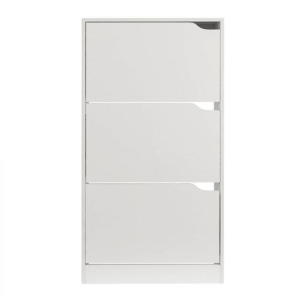 MUEBLE ZAPATERO NORDIC BLANCO 3 PUERTAS HBS
