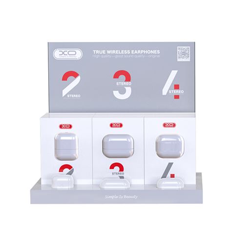 PACK EXPOSITOR 9 AURICULARES TWS XO - Imagen 2