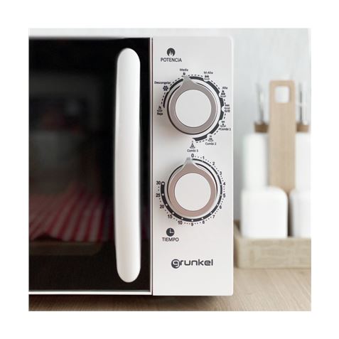 MICROONDAS CON GRILL 20L. 800W. GRUNKEL - Imagen 2
