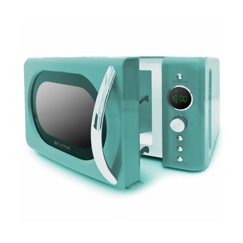 MICROONDAS VINTAGE VERDE 700W. GRUNKEL - Imagen 2