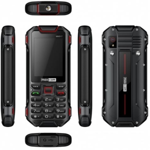 TELEFONO MOVIL RUGERIZADO MM917 2.4" | 2MPX | 3G MAXCOM NEGRO