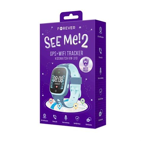 SMARTWATCH INFANTIL CON GPS KW-310 SEE ME 2 AZUL FOREVER - Imagen 2