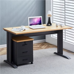 MESA DE ESCRITORIO MS700 140X70X75CM + CAJONERA MUVIP