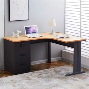 MESA DE ESCRITORIO MS900 140X120X75CM L IZQUIERDA + CAJONERA MUVIP