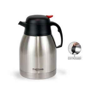 JARRA TERMICA ACERO INOXIDABLE CON PULSADOR 1.5 LITROS THERMOSPORT