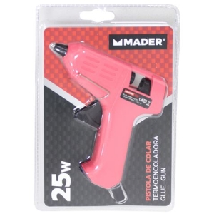 PISTOLA DE SILICONA ELECTRICA MINI 25W MADER