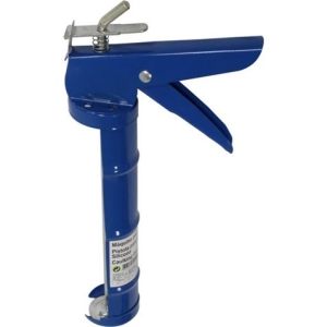 PISTOLA SILICONA METAL AZUL 9" MADER