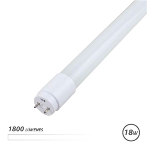 TUBO LED CRISTAL 18W 120CM LUZ BLANCA