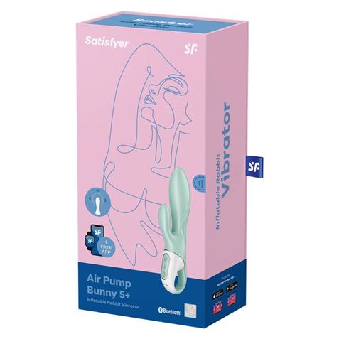 VIBRADOR AIR PUMP BUNNY 5 CON APP SATISFYER - Imagen 2