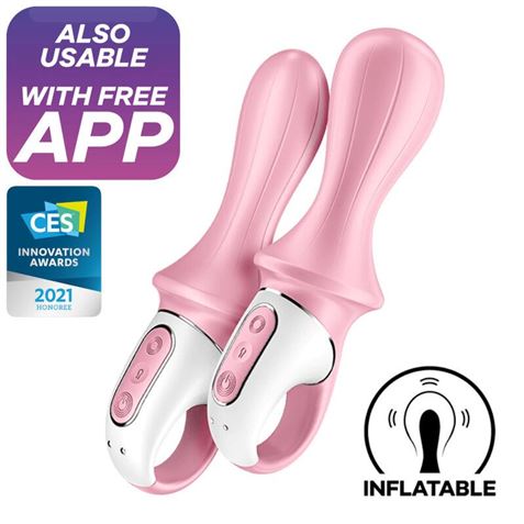 VIBRADOR ANAL AIR PUMP BOOTY 5 CON APP SATISFYER - Imagen 3