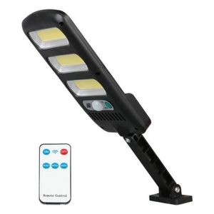 FAROLA LED COB SOLAR 24W 1800LM + SENSOR + MANDO