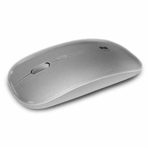 RATON INALAMBRICO BLUETOOTH DUAL BATERIA PLATA SUBBLIM