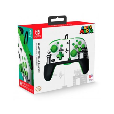 MANDO GAMEPAD REMATCH WIRED NINTENDO SWITCH MARIO RETRO PDP - Imagen 2