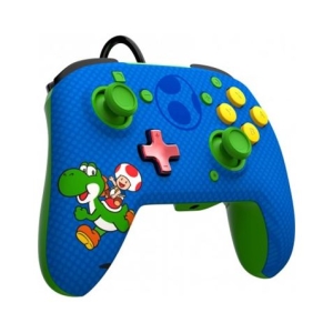 MANDO GAMEPAD REMACHT WIRED NINTENDO SWITCH YOSHI PDP