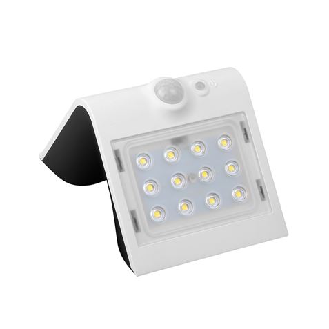 APLIQUE LED SOLAR 1.5W 220LM DOBLE ILUMINACIÓN BLANCO ELBAT - Imagen 5