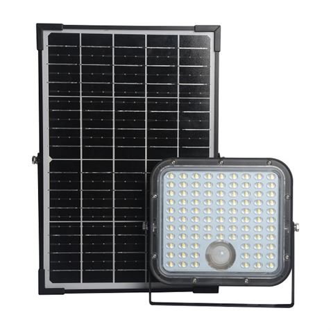 FOCO LED SOLAR 30W 4800LM CON SENSOR + MANDO ELBAT - Imagen 4