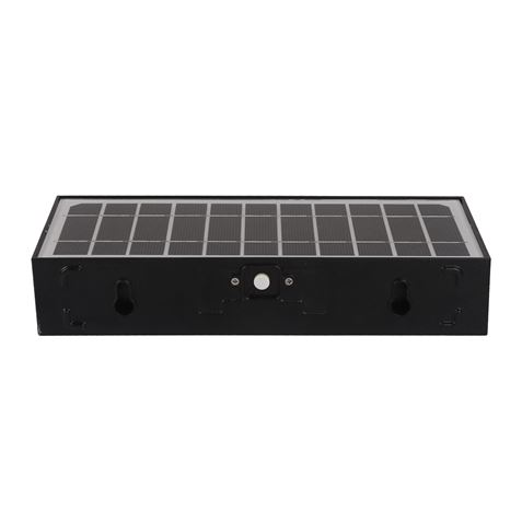 APLIQUE LED SOLAR MODERN 6W 800LM NEGRO ELBAT - Imagen 4