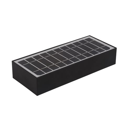 APLIQUE LED SOLAR MODERN 6W 800LM NEGRO ELBAT - Imagen 5