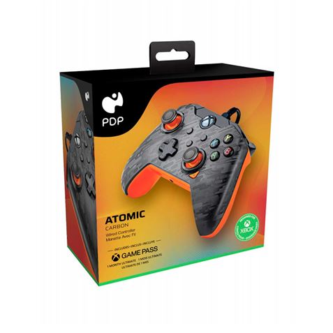 MANDO GAMEPAD PC/XBOX ATOMIC CARBON WIRED PDP - Imagen 2