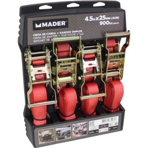 ESLINGA 4 PCS 900KG 25MM X 4.5 MTRS. MADER