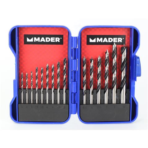 JUEGO 15 PCS BROCAS PARA MADERA MADER - Imagen 2