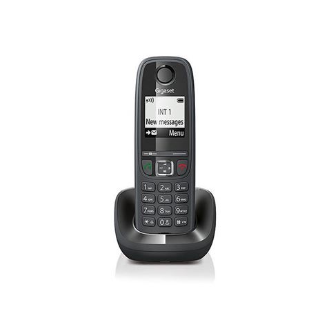 TELEFONO INALAMBRICO DECT DIGITAL GIGASET AS405H EXTENSION NEGRO