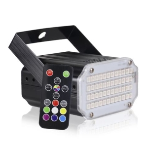 FOCO LED DISCO 48 LEDS CON CONTROL REMOTO