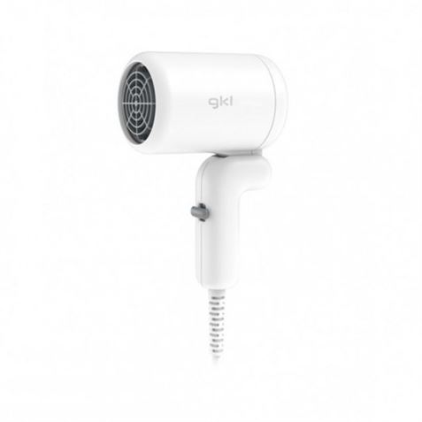 SECADOR DE PELO DE VIAJE MINI 500W GKL BLANCO