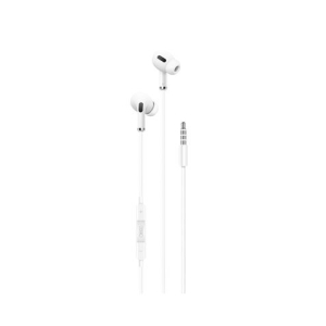 REACONDICIONADO AURICULAR + MICROFONO EP22 MUSIC BLANCO XO