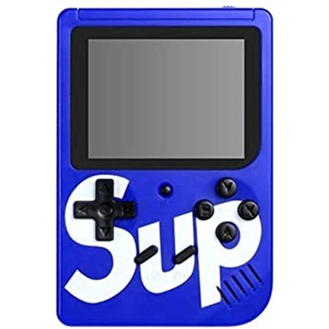 CONSOLA SUP GAME BOX 400 JUEGOS AZUL