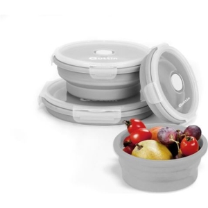FIAMBRERA PLEGABLE SILICONA REDONDA 350ML QUTTIN