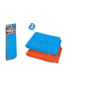 PACK 2 BAYETAS MICROFIBRAS 40X60CM SUPERNET