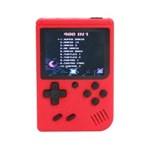 CONSOLA SUPER GAME BOX ROJO 400 JUEGOS