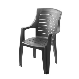 SILLA JARDIN APILABLE TALIA NEGRO PROGARDEN