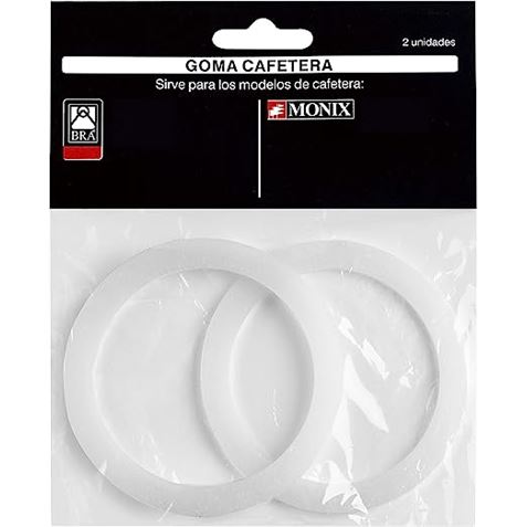 PACK 2 JUNTAS CAFETERAS 1 TAZA VITROEXPRESS MONIX-BRA - Imagen 2