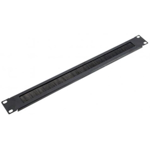 PANEL CEPILLO 1U PARA ARMARIOS 19" CROMAD