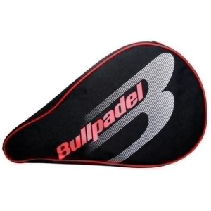 FUNDA PARA PALA DE PADEL NEGRA ROJA B-10105 BULLPADEL