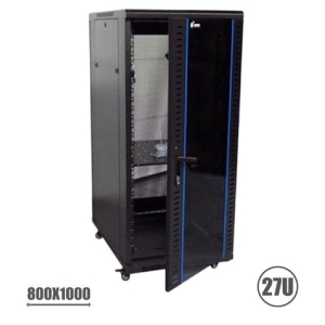 RACK 19" 27U 800X1000 PERFORADO CROMAD