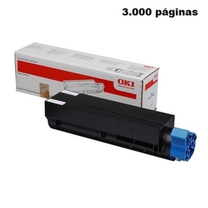 Toner Negro OKI B412, B432, B512, MB472, MB492, MB562 (3.000 páginas)