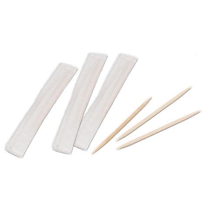 CAJA 1000 PALILLOS INDIVIDUALES REDONDOS BIODEGRADABLE ALGON