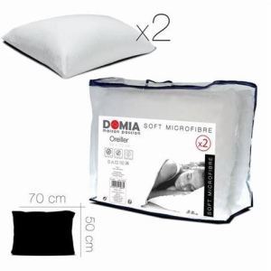 PACK 2 ALMOHADAS MICROFIBRAS SOFT 70X50CM