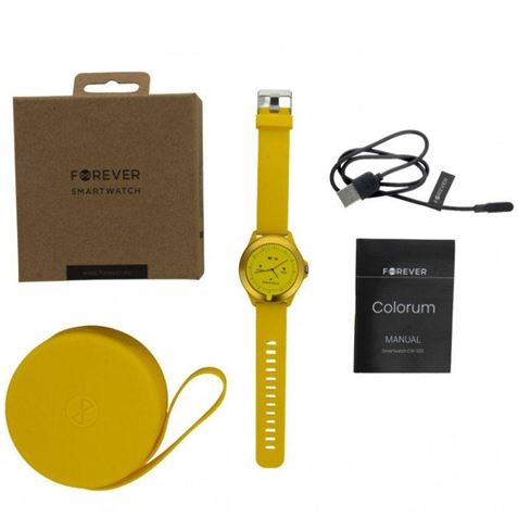 SMARTWATCH FOREVER COLORUM CW-300 YELLOW