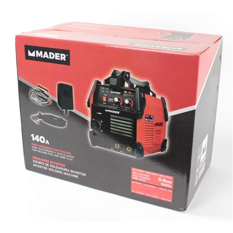INVERTER ELECTRODO-HILO 3 EN 1 140AMP MADER - Imagen 5