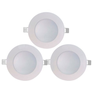 SET 3 DOWNLIGHT EXTRAPLANO REDONDO 8W 4000K SEVEN ON