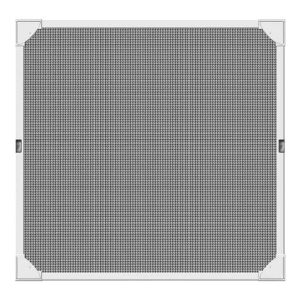 MOSQUITERA CON MARCO MAGNETICO BLANCO 120x120cm