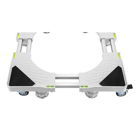 SOPORTE/BASE AJUSTABLE SERIE PRO CON RUEDAS PARA NEVERA Y LAVADORAS CROMAD - Imagen 2