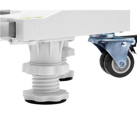SOPORTE/BASE AJUSTABLE SERIE PRO CON RUEDAS PARA NEVERA Y LAVADORAS CROMAD - Imagen 3
