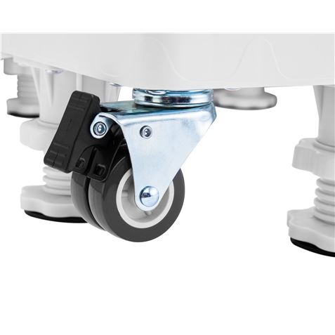 SOPORTE/BASE AJUSTABLE SERIE PRO CON RUEDAS PARA NEVERA Y LAVADORAS CROMAD - Imagen 4